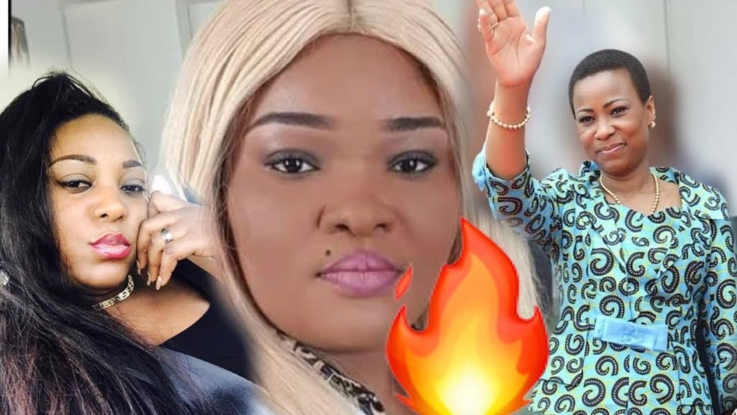 La belle sœur de l’EX première dame de la RDC, Olive Lembe expose une comédienne