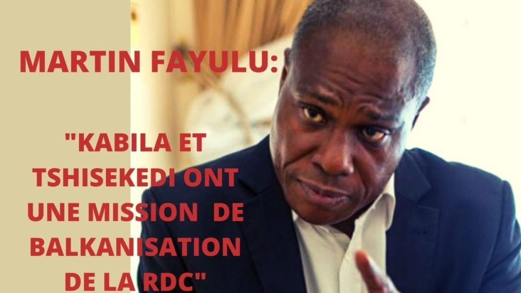 Martin Fayulu : « Kabila et Tshisekedi ont une mission de balkanisation de la RDC