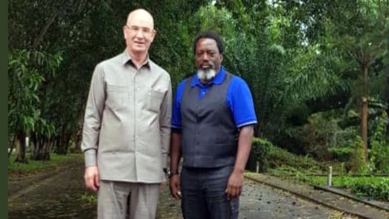 RDC: tête-à-tête Joseph Kabila et Smaїl Chergui (UA) à Kingakati