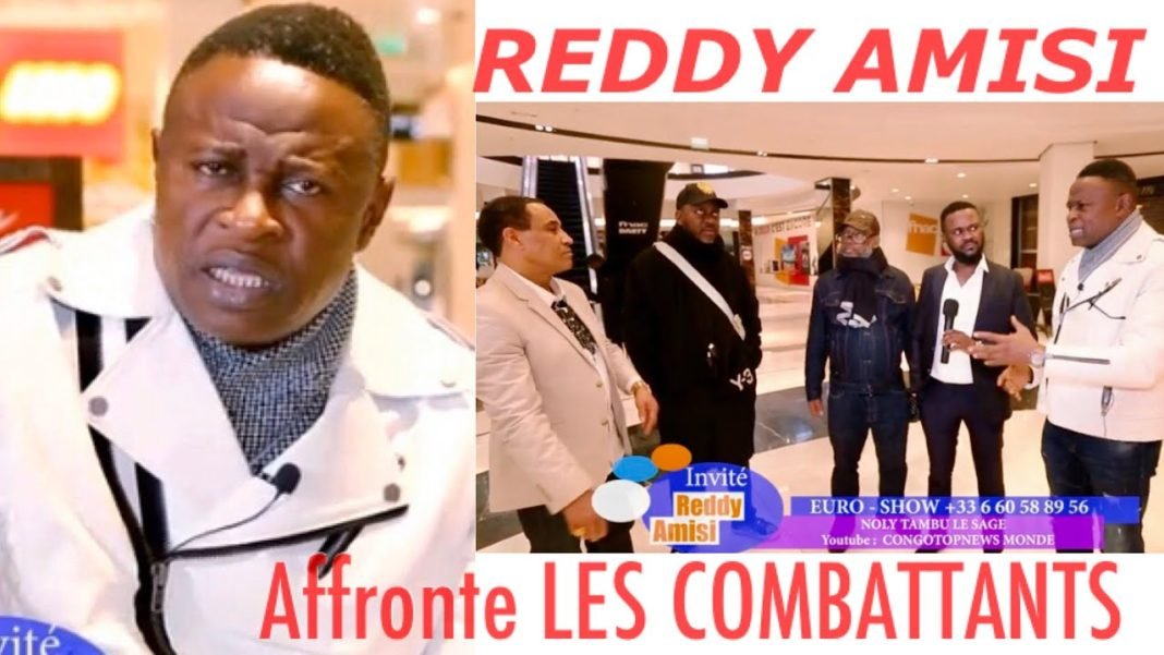 Reddy Amisi affronte les combattants à Paris et soutient Fally Ipupa pour son concert à Bercy