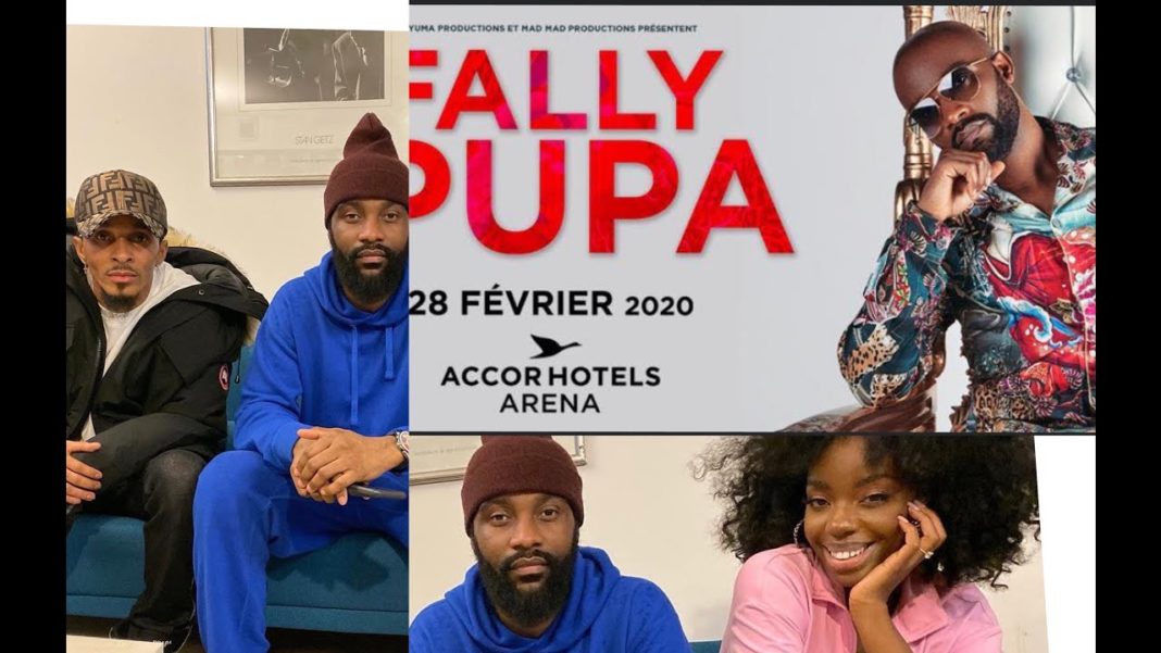 Fally Ipupa avec Robinio Mundibu en mode répétition pour Bercy Fally Ipupa avec Robinio Mundibu en mode répétition pour Bercy
