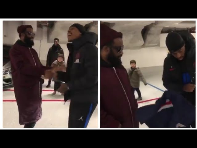 Quand Kimpembe offre un cadeau à Fally Ipupa