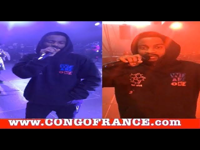 Fally Ipupa avant son concert à Bercy avec ses danseuses