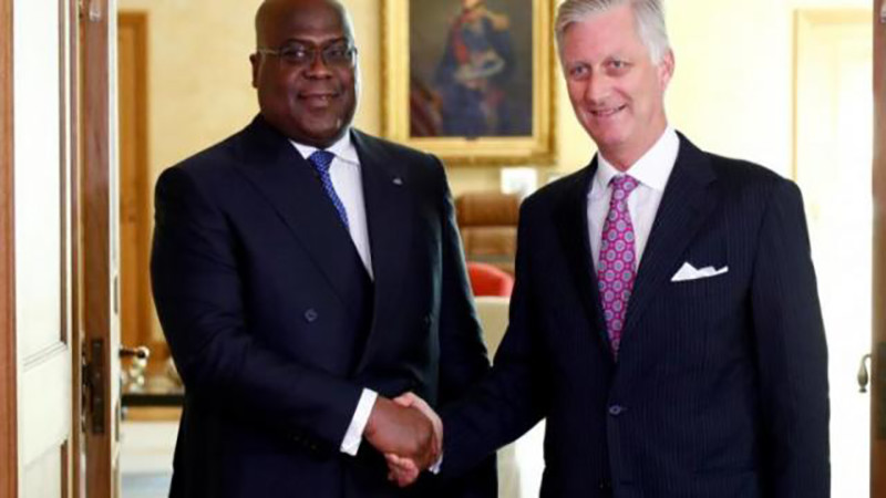Le président Tshisekedi invite le roi Philippe au 60e anniversaire de l’indépendance Le président Tshisekedi invite le roi Philippe au 60e anniversaire de l’indépendance