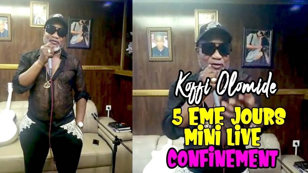 Koffi Olomide chante Confinement (Live 5)