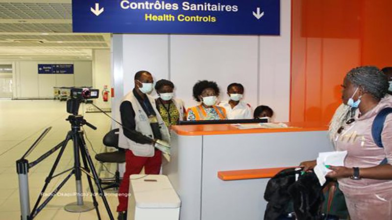 Lutte contre le Coronavirus : les mesures de prévention respectées à l’aéroport de N’djili