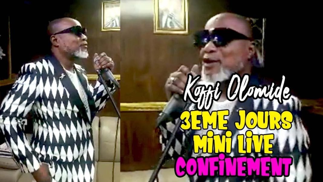 Koffi Olomide chante Confinement (Live 3)