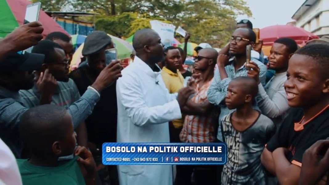 Bosolo Na Politik : Sensibilisation contre Coronavirus na Zando