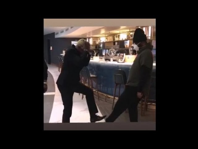 Fally Ipupa et Awilo Longomba. Check coronavirus