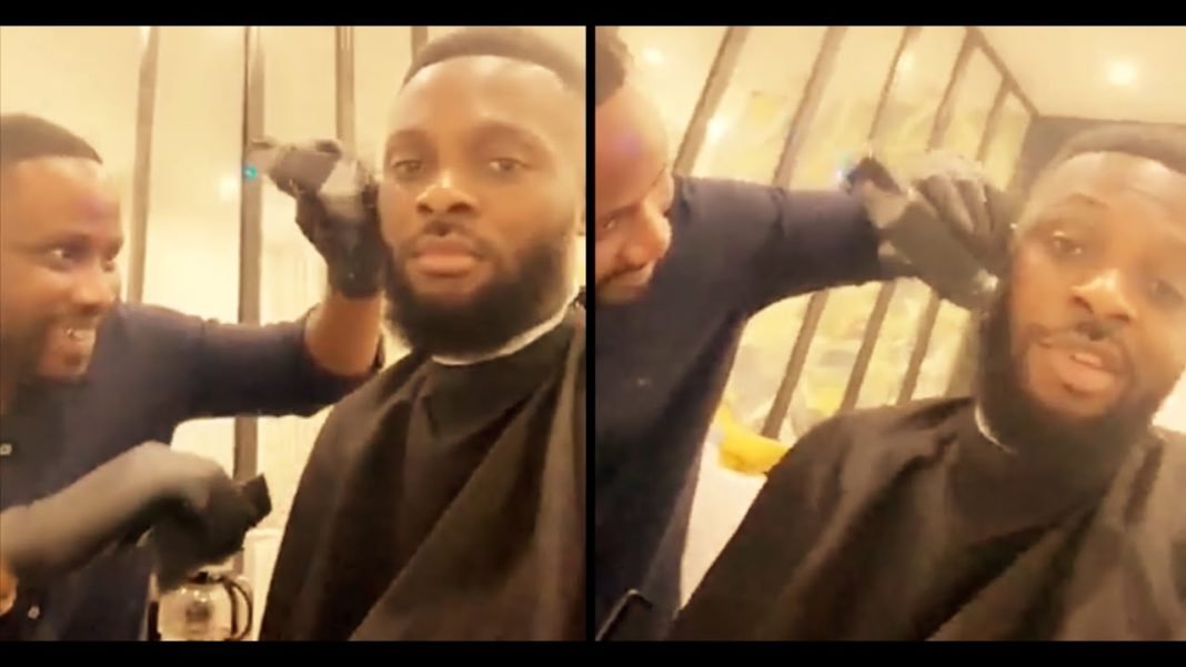 Héritier Watanabe en mode confinement à Paris