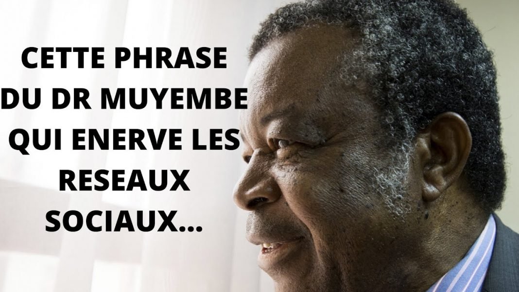 Cette phrase du Dr Muyembe qui énerve les réseaux sociaux…