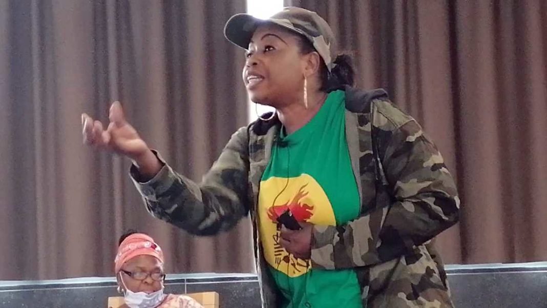 Indépendance de la RDC : Une femme combattante en colère