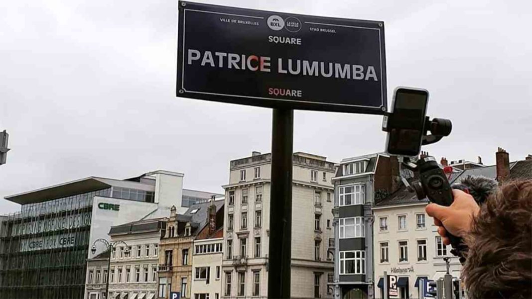 Belgique: Inauguration de la rue Lumumba à Charleroi Belgique: Inauguration de la rue Lumumba à Charleroi