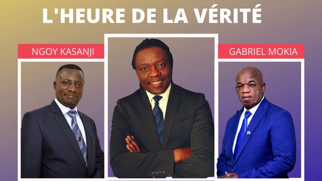 Face à Face, Ngoyi Kasanji contre Gabriel Mokia : L’heure de la vérité Face à Face, Ngoyi Kasanji contre Gabriel Mokia : L’heure de la vérité