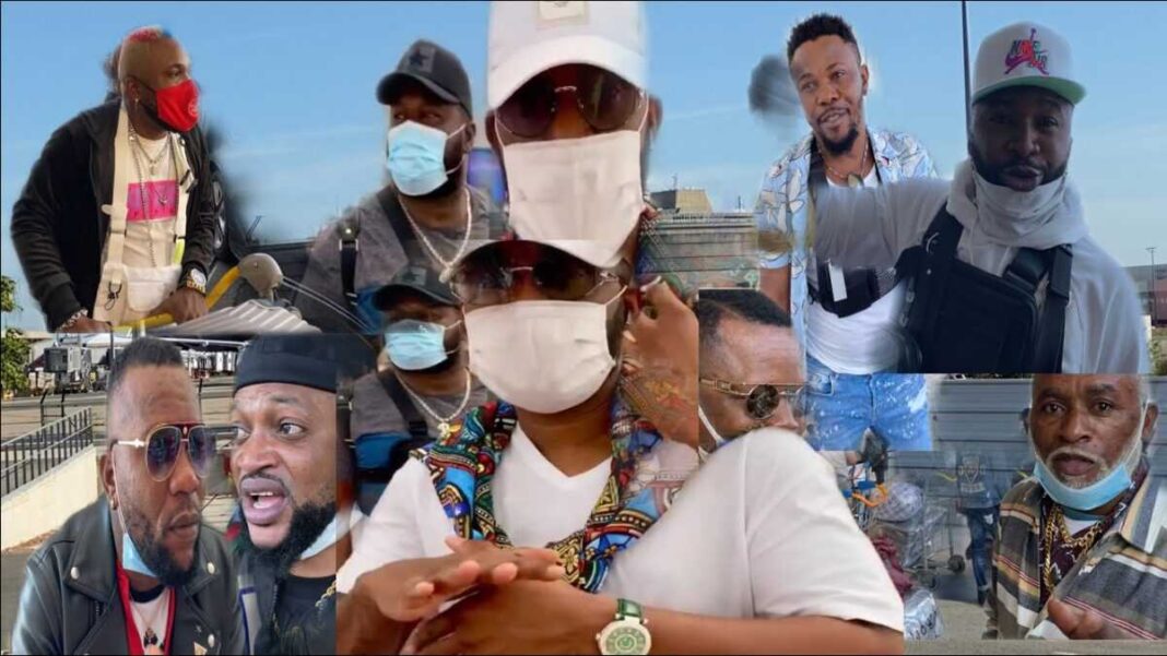 Franck Stemay reçoit Tango Fort, animateur de Fally Ipupa Franck Stemay reçoit Tango Fort, animateur de Fally Ipupa