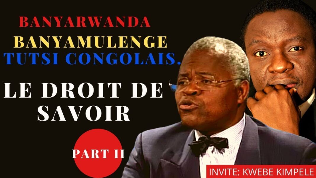 Banyarwanda, Banyamulenge, Tutsis Congolais : le droit de savoir Banyarwanda, Banyamulenge, Tutsis Congolais : le droit de savoir