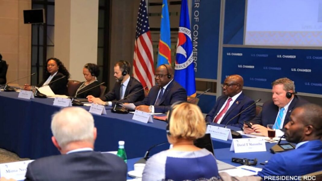 Washington, le grand parapluie de Tshisekedi