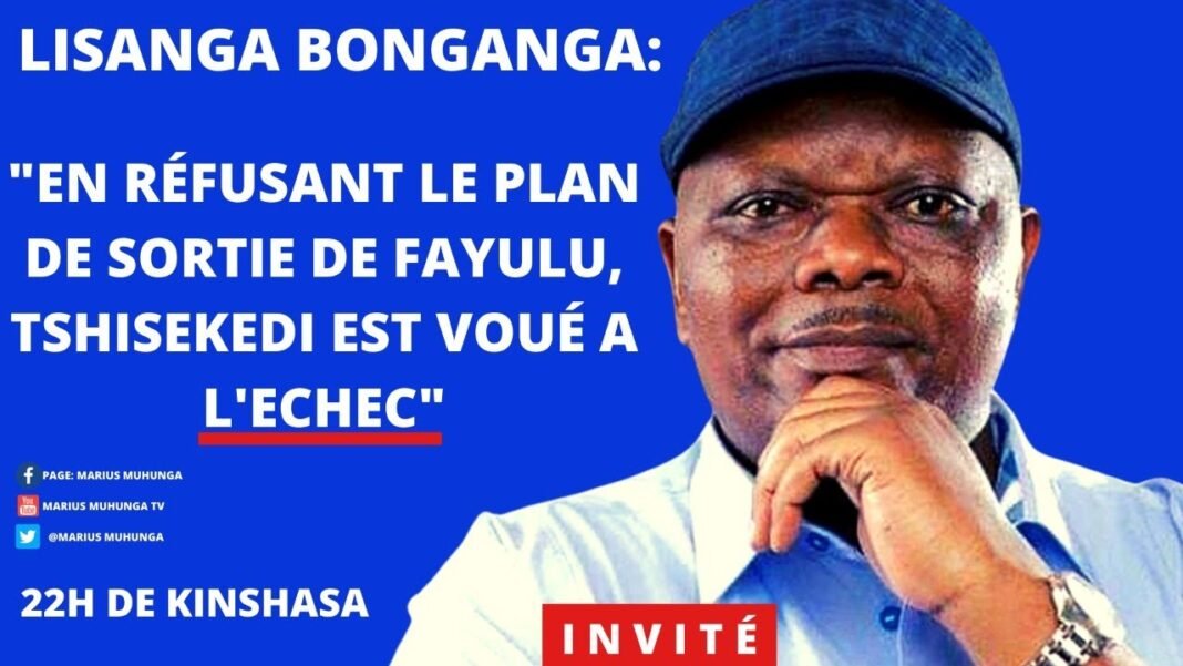Lisanga Bonganga : « En refusant le plan de sortie de Fayulu, Tshisekedi est voué à l’échec »