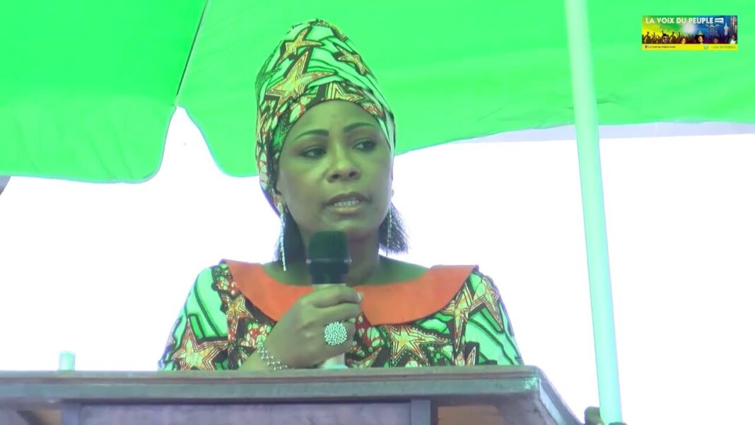 Suivez le message fort de Olive Lembe Kabila Suivez le message fort de Olive Lembe Kabila