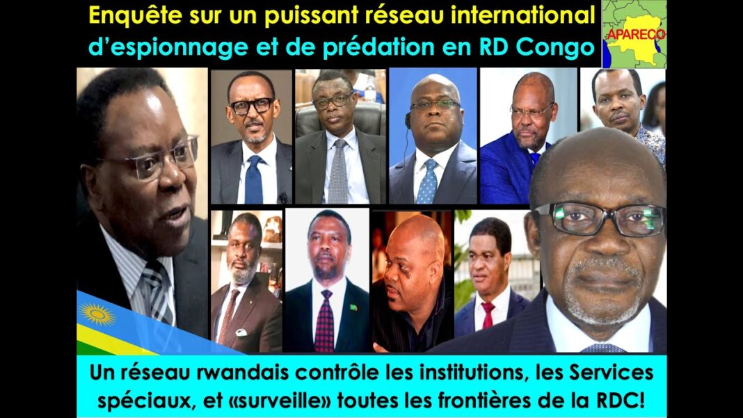Honoré Ngbanda révèle un puissant réseau rwandais d’espionnage et de prédation en RDC Honoré Ngbanda révèle un puissant réseau rwandais d’espionnage et de prédation en RDC