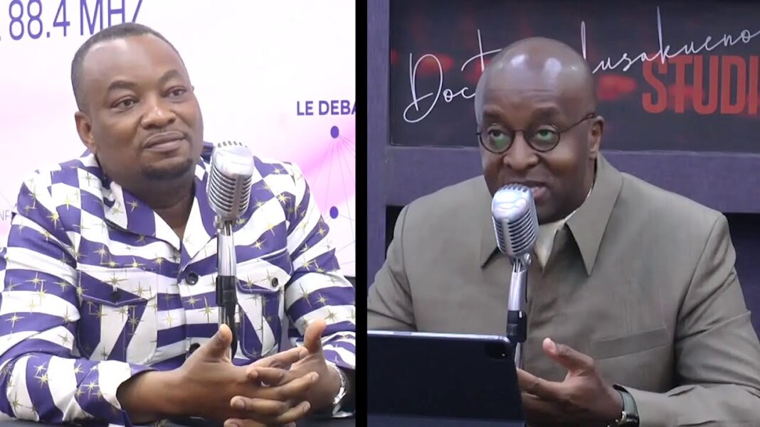 FACE À FACE : Ministre Eteni LONGONDO face à Christian Lusakueno FACE À FACE : Ministre Eteni LONGONDO face à Christian Lusakueno