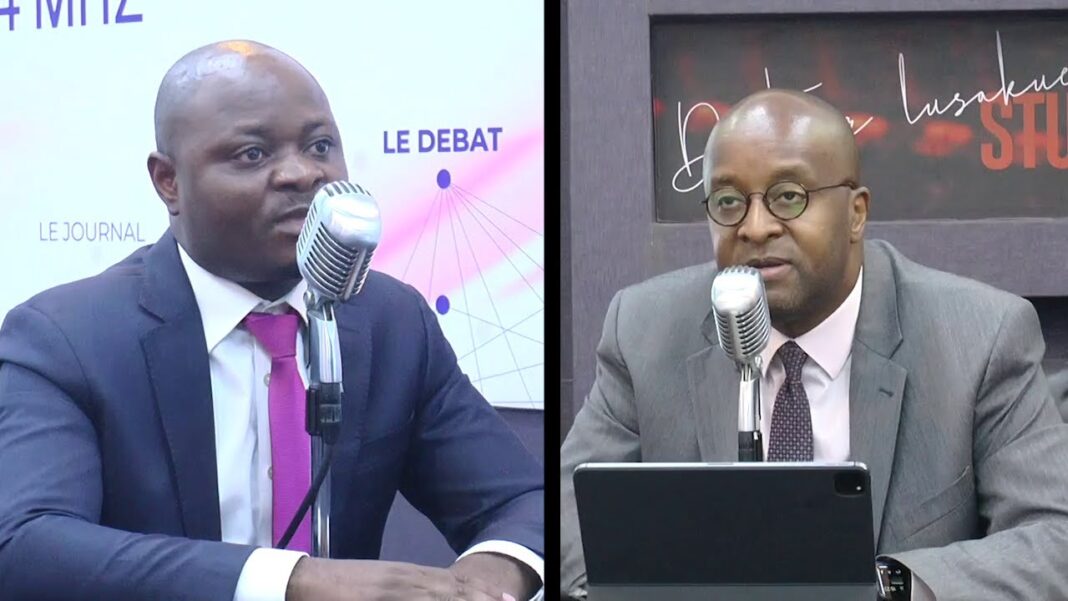 FACE À FACE : Ministre Billy Kambale face à Christian Lusakueno FACE À FACE : Ministre Billy Kambale face à Christian Lusakueno