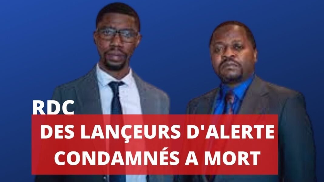 RDC : Des lanceurs d’alerte condamnés à mort