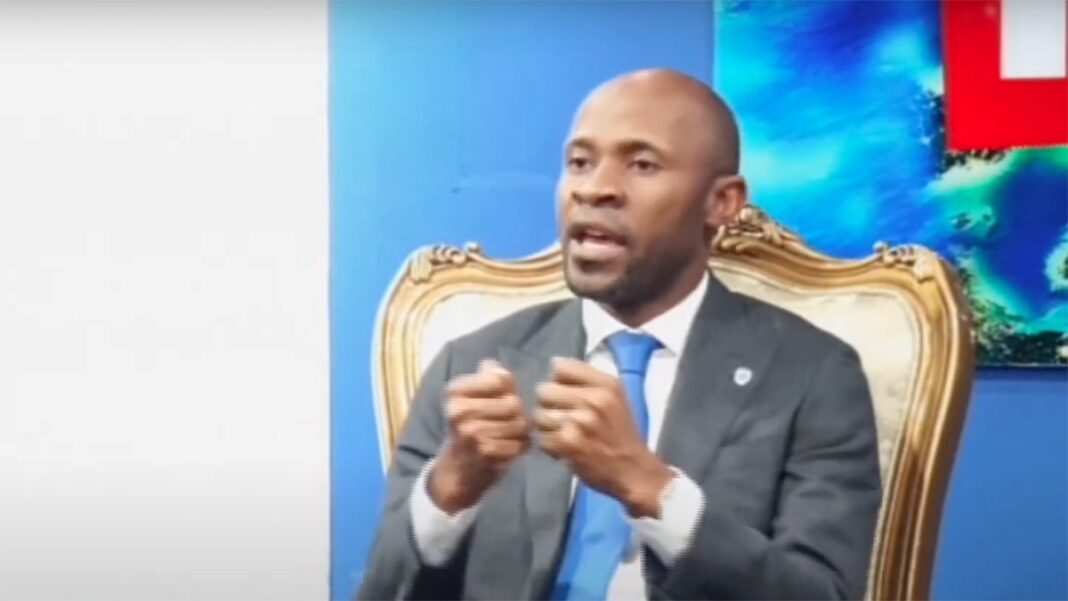 Patrick Muyaya, Porte-parole du gouvernement Sama : « J’ai été choqué par les propos du président Kagame Patrick Muyaya, Porte-parole du gouvernement Sama : « J’ai été choqué par les propos du président Kagame