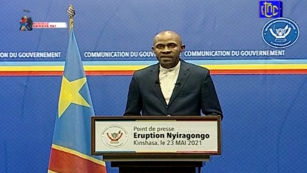 Point de presse : Bilan et décision prise. Ministre Patrick Muyaya