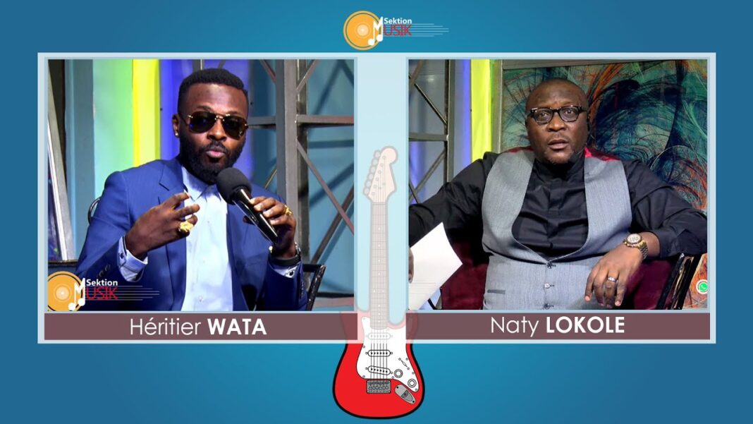 Héritier Wata à cœur ouvert chez Naty Lokole Héritier Wata à cœur ouvert chez Naty Lokole