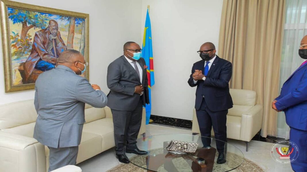 Sama Lukonde s’investit pour la campagne de Faustin Luanga au poste de Secrétaire Exécutif de la SADEC Sama Lukonde s’investit pour la campagne de Faustin Luanga au poste de Secrétaire Exécutif de la SADEC