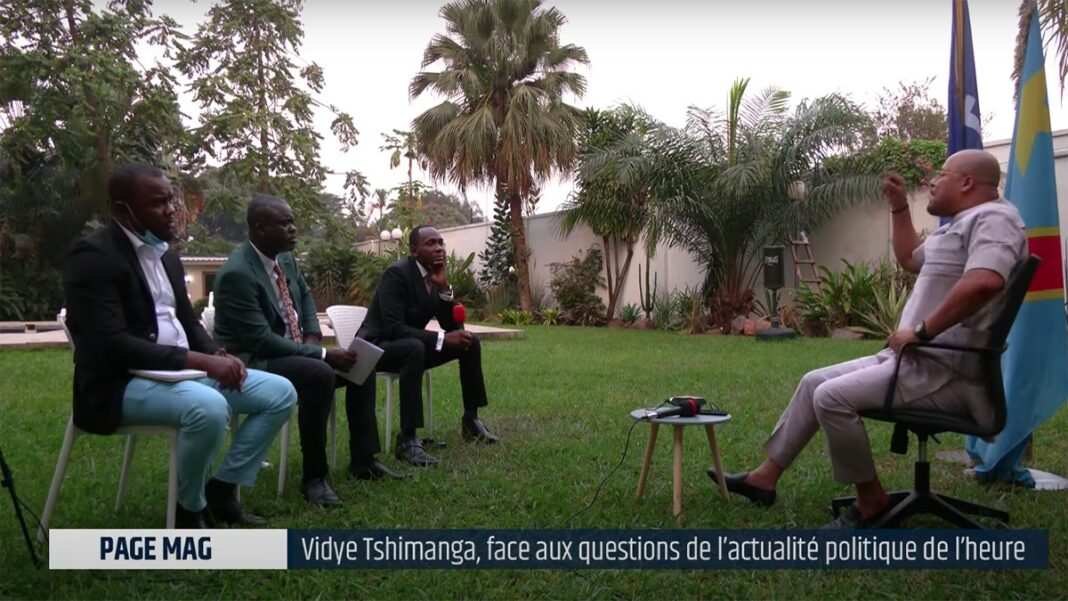 Vidiye Tshimanga face à Israël Mutombo, Christian Bosembe et Thierry Kambundi Vidiye Tshimanga face à Israël Mutombo, Christian Bosembe et Thierry Kambundi