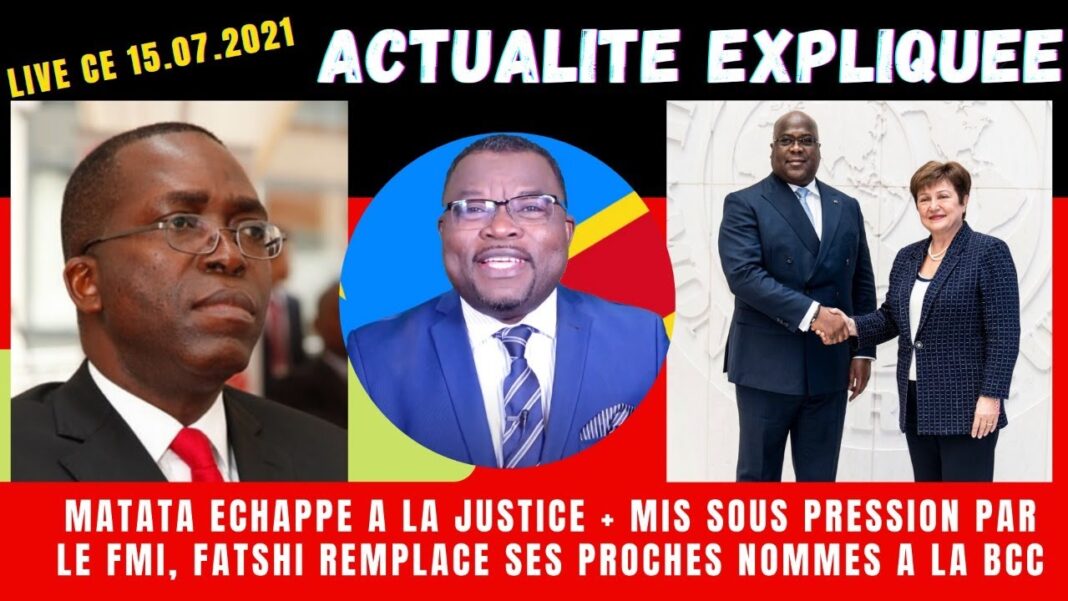 Actu Expliquée : Matata Ponyo échappe à la justice, Fatshi revoit son ordonnance sur pression du FMI Actu Expliquée : Matata Ponyo échappe à la justice, Fatshi revoit son ordonnance sur pression du FMI