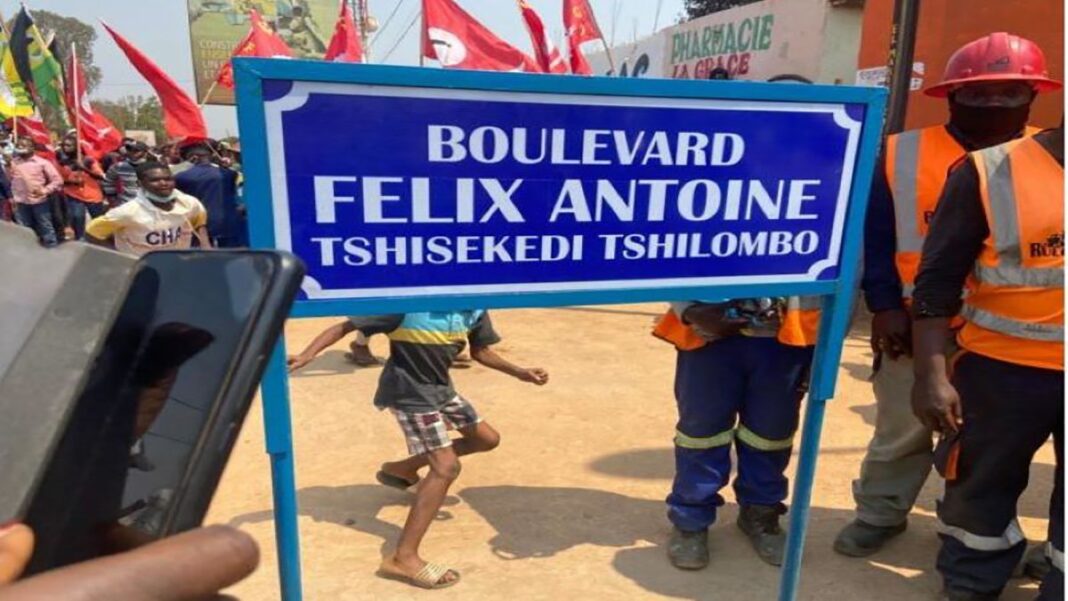 Débaptisation de la chaussée Kasenga en boulevard Félix Antoine Tshisekedi à Lubumbashi : Plus flatteur que Kyabula n’existe pas ! Débaptisation de la chaussée Kasenga en boulevard Félix Antoine Tshisekedi à Lubumbashi : Plus flatteur que Kyabula n’existe pas !