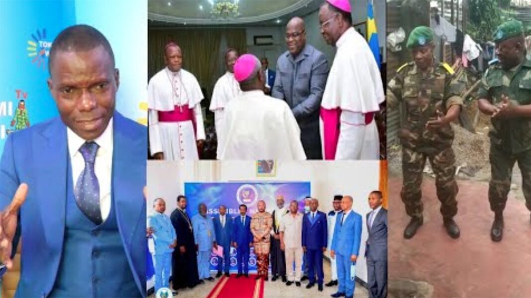 Masolo Na Député : Cenco na ECC ba koteli Fatshi, Armée esambwe na Kinshasa ? Masolo Na Député : Cenco na ECC ba koteli Fatshi, Armée esambwe na Kinshasa ?