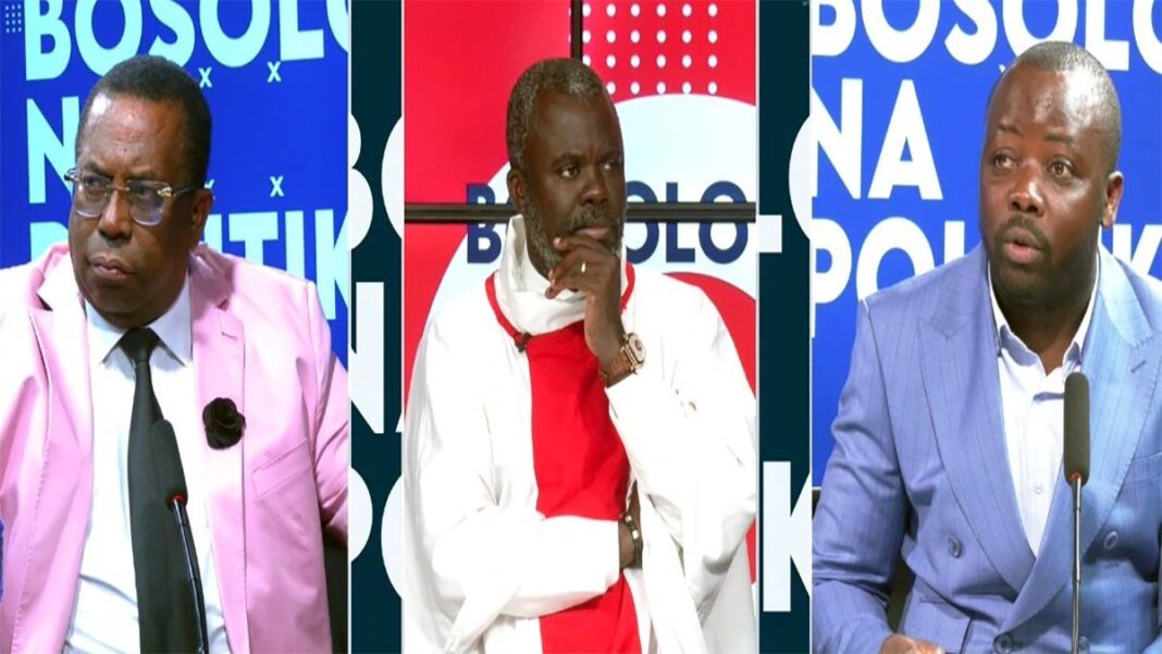 Bosolo Na Politik : Israël Mutombo reçoit Papa Molière et Dr Munyangi Bosolo Na Politik : Israël Mutombo reçoit Papa Molière et Dr Munyangi