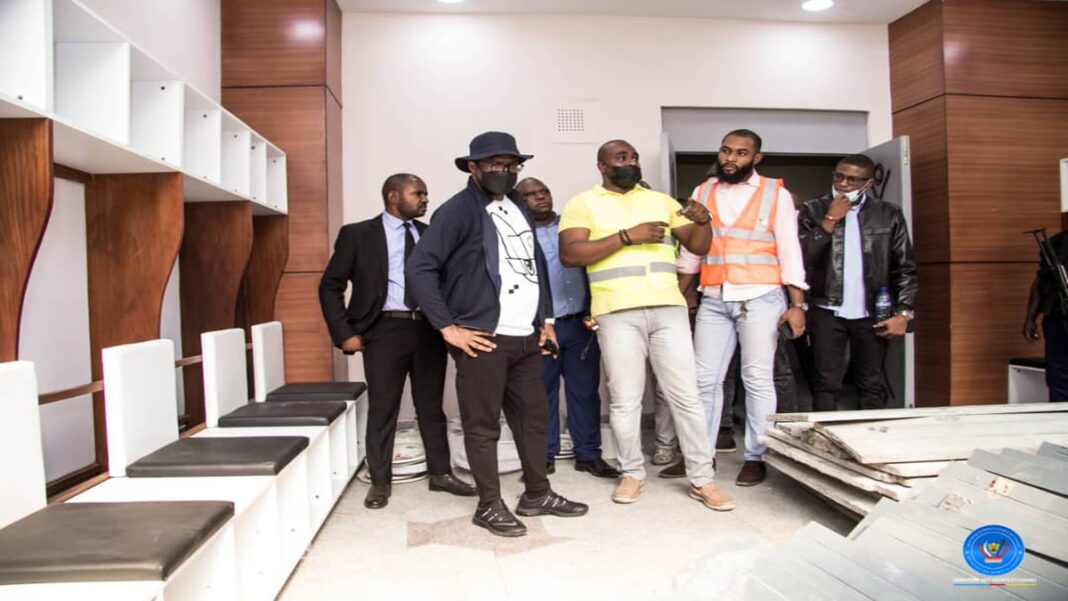 Infrastructures : travaux de réfection du stade des martyrs avancent à grand pas Infrastructures : travaux de réfection du stade des martyrs avancent à grand pas