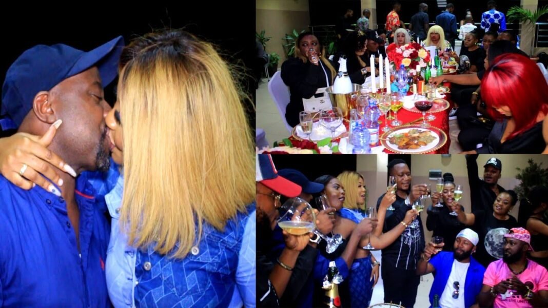 Dîner de remerciement suite à leur mariage, organisé par Grace Temo et son mari