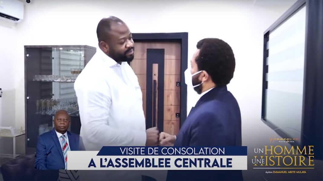 Visite de consolation : Pasteur Marcello, Frère Patrice. Ev Kiziamina et autres rendent visite à Moise Mbiye Visite de consolation : Pasteur Marcello, Frère Patrice. Ev Kiziamina et autres rendent visite à Moise Mbiye