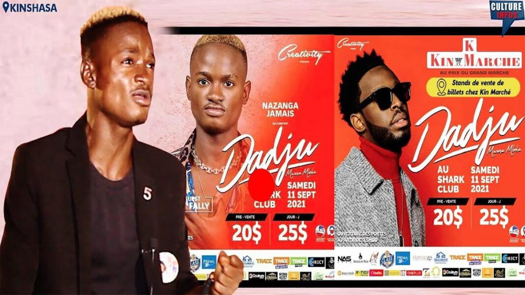 Dadju invite Petit Fally à son concert au Shark Club Dadju invite Petit Fally à son concert au Shark Club