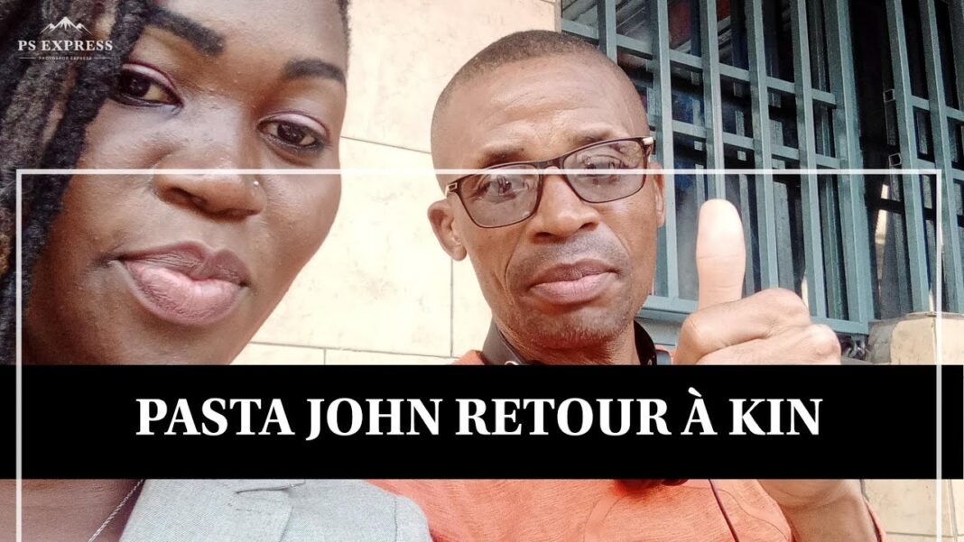 Pasteur John de retour à Kinshasa après plusieurs mois en Europe