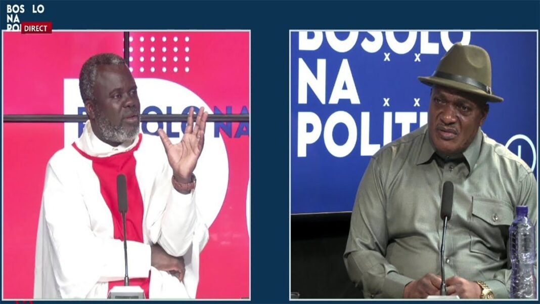Bosolo Na Politik : Évêque Mukuna face à Israël Mutombo Bosolo Na Politik : Évêque Mukuna face à Israël Mutombo