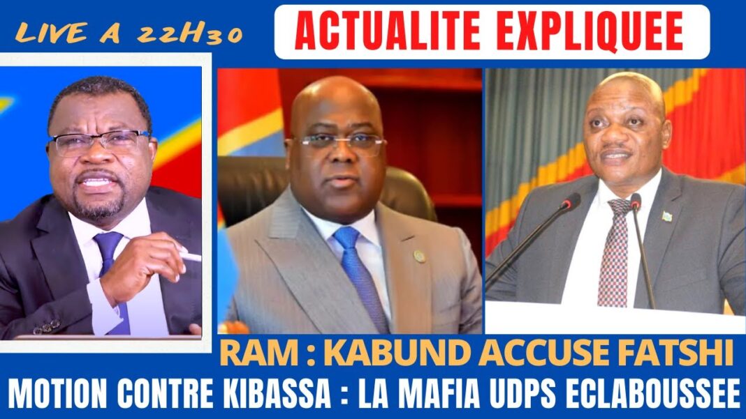 Actu Expliquée – Ram : Kabund accuse indirectement Fatshi, la mafia UDPS éclaboussée ? Actu Expliquée – Ram : Kabund accuse indirectement Fatshi, la mafia UDPS éclaboussée ?