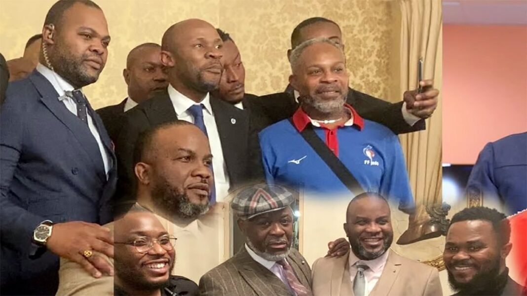 Le ministre Patrick Muyaya face à la diaspora et combattants