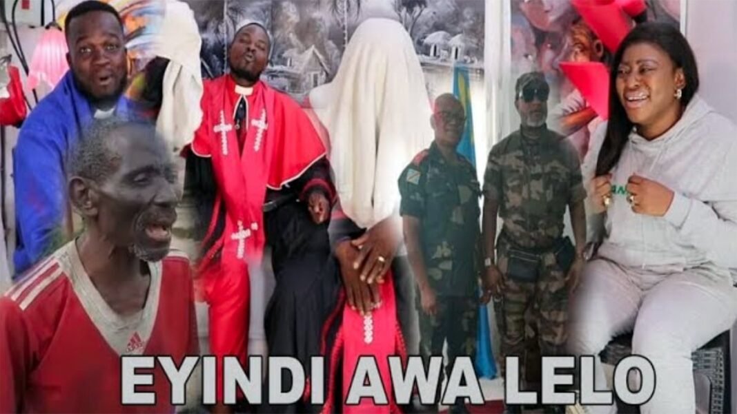 Liteya Kanda avec son interprète portugais