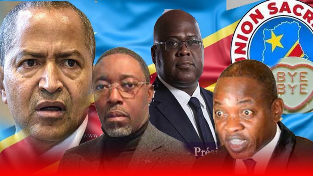 Mike Mukebayi face à Pero Luwara fracasse l’Union Sacrée Mike Mukebayi face à Pero Luwara fracasse l’Union Sacrée
