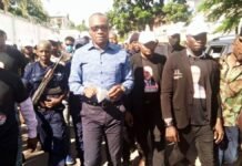 Delly Sesanga dépose sa candidature ce samedi 07 octobre