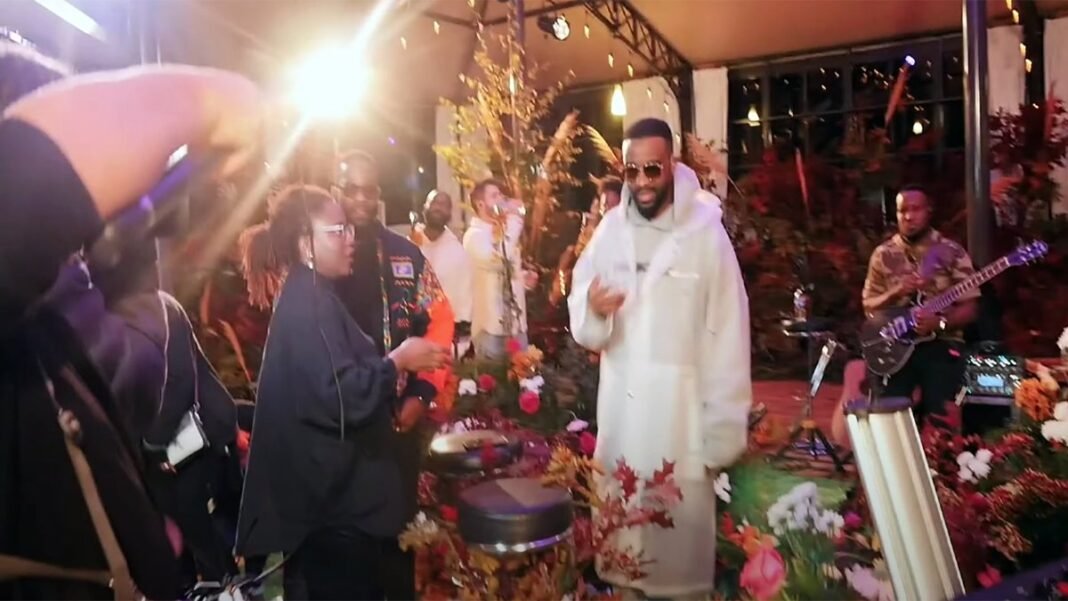 Fally Ipupa Blackstage du live avec Tayc