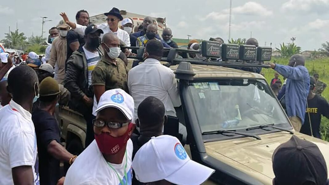 Katumbi s’offre un bain de foule à Kisangani