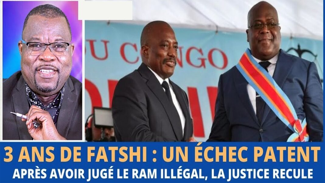 Actu Expliquée – 3 ans de Fatshi : Echec patent! + Le Ram jugé illégal mais…